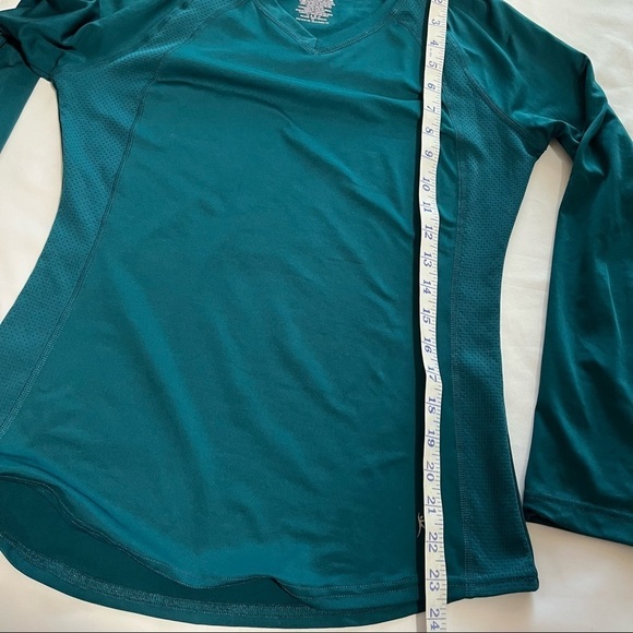 Danskin Now SZ Medium 8-10 Green Blue Activewear - Picture 11 of 14
